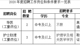 招聘公告20200426